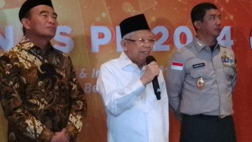 Wapres Ma'ruf Amin Apresiasi Prabowo yang Mau Rangkul Semua Pihak