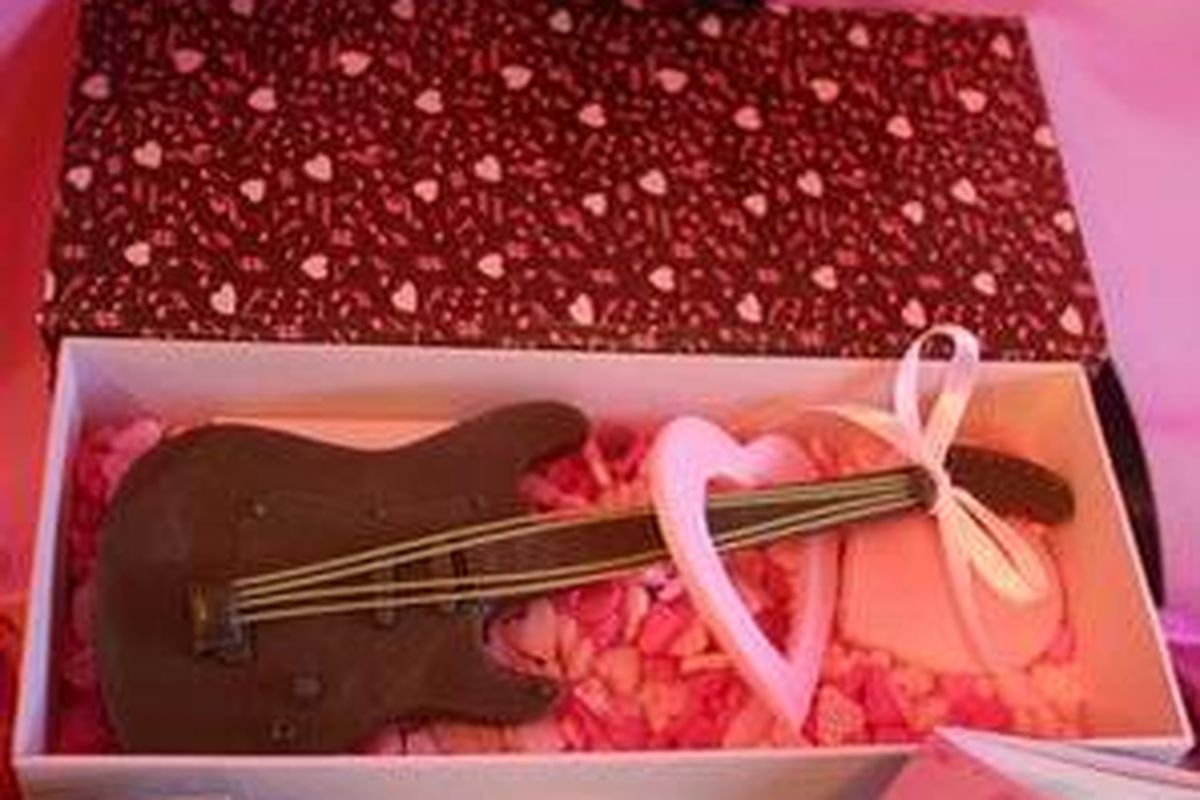 Heart String, salah satu cokelat Valentine bertema <i>Music</i>.  