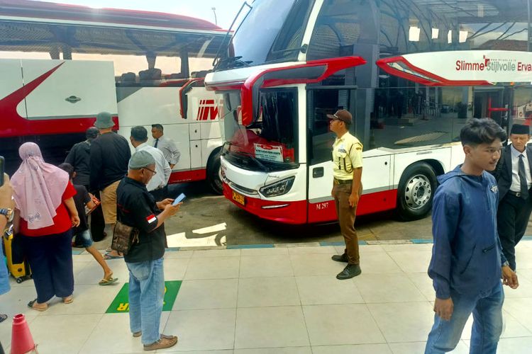 Arus Balik di Terminal Blitar Mulai Melonjak H+2 Lebaran, Puncaknya Diprediksi Kamis