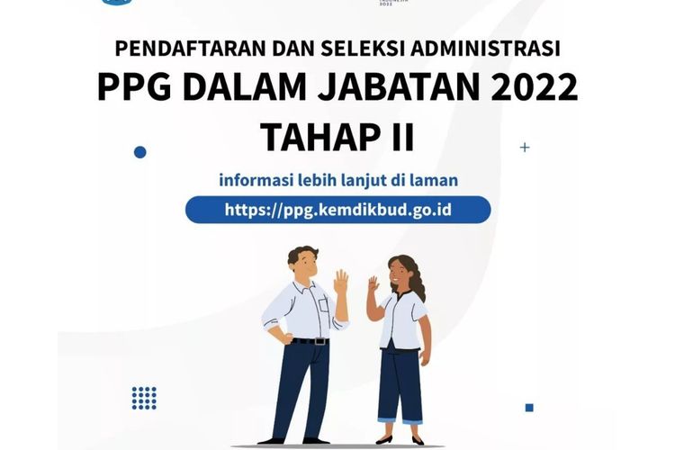 Pendaftaran PPG dalam jabatan 2022 tahap II
