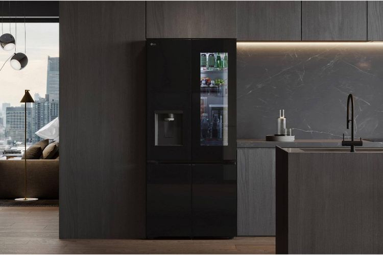 Kulkas LG InstaView Multi-Door with Auto Ice Maker, Solusi Penyimpanan Premium untuk Dapur Modern