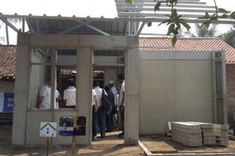 Rumah Instan Buatan Indocement Hanya Rp 35 Juta Per Unit