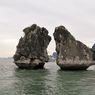 Kissing Rocks di Ha Long Bay Vietnam Terancam Runtuh, Ini Sebabnya
