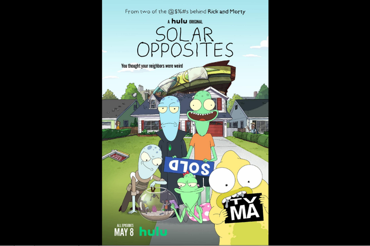 Serial animasi Solar Opposites (2020).