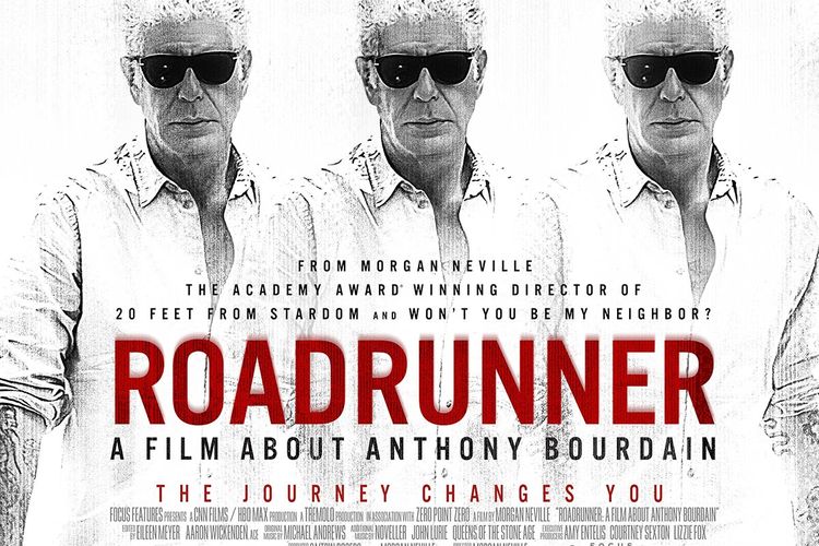 Poster film Roadrunner: A Film About Anthony Bourdain