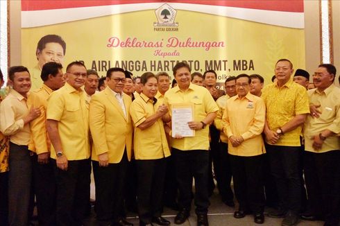 32 DPD II Jawa Tengah Deklarasikan Dukungan untuk Airlangga Hartarto
