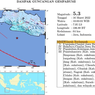 [Kabar Data] Analisis Gempa Sukabumi Berkekuatan 5,3 pada 16 Maret 2022