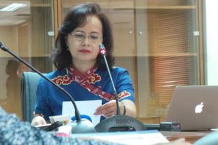 Anggota Panitia Seleksi Calon Pimpinan Komisi Pemberantasan Korupsi, Betti Alisjahbana.