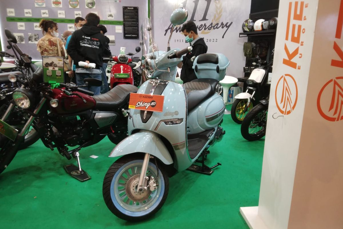 Keeway Shiny 150 tak ada diskon di GIIAS 2022