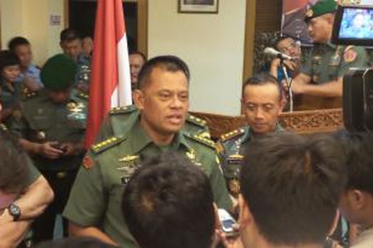 Kepala Staf TNI AD Jenderal TNI Gatot Nurmantyo