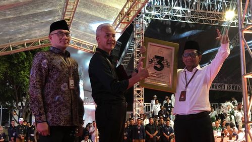 Ganjar Disoraki Suporter Prabowo Saat Singgung Drakor