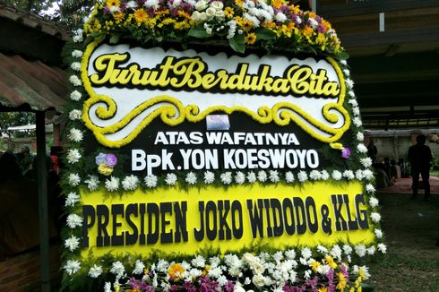 Presiden Joko Widodo Kirim Karangan Bunga untuk Yon Koeswoyo 