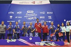 Indonesia Juara Umum FOX’S Indonesia Para Badminton International 