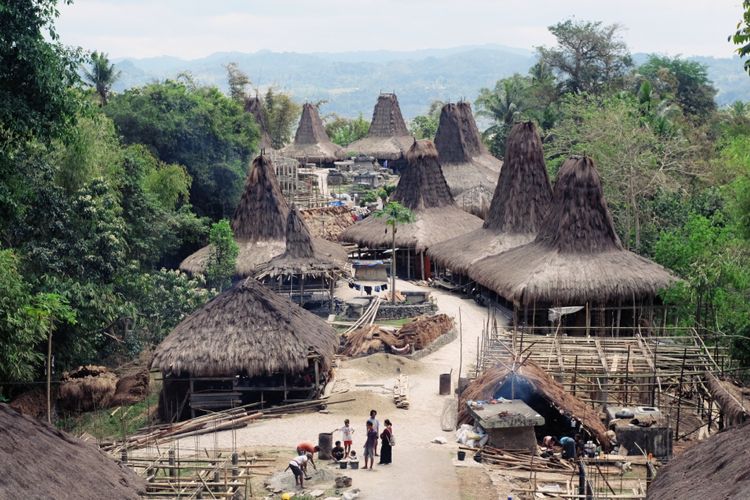 Kampung Adat Praijing di Sumba.