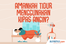 INFOGRAFIK: Amankah Tidur Menggunakan Kipas Angin?