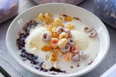 Jualan Bubur Ketan Hitam Topping Kekinian, dari Iseng Sampai Beromzet Rp8 Juta Per Bulan