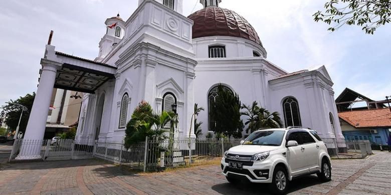 Gereja Blenduk di Kota Semarang, Jawa Tengah.