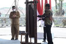 Resmikan Bandara Ngloram Blora, Presiden Jokowi Terpukau dengan Ornamen Kayu Jati