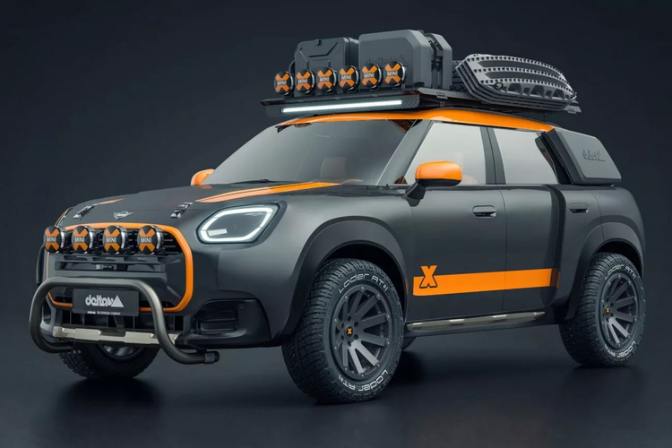Mini Countryman SE All4 bergaya off-road