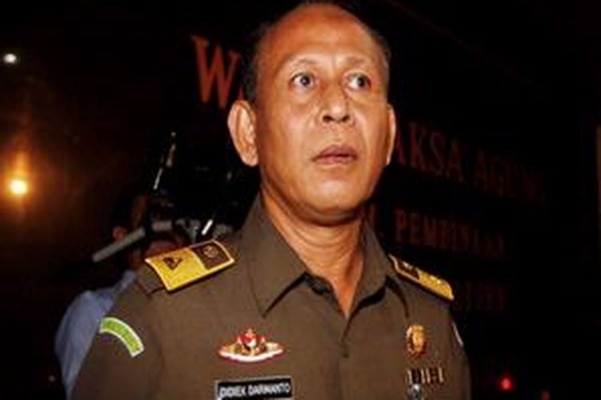 Kepala Pusat Penerangan Hukum (Kapuspenkum) Kejaksaan Agung, Didiek Darmanto. DHONI SETIAWAN/KOMPAS.com