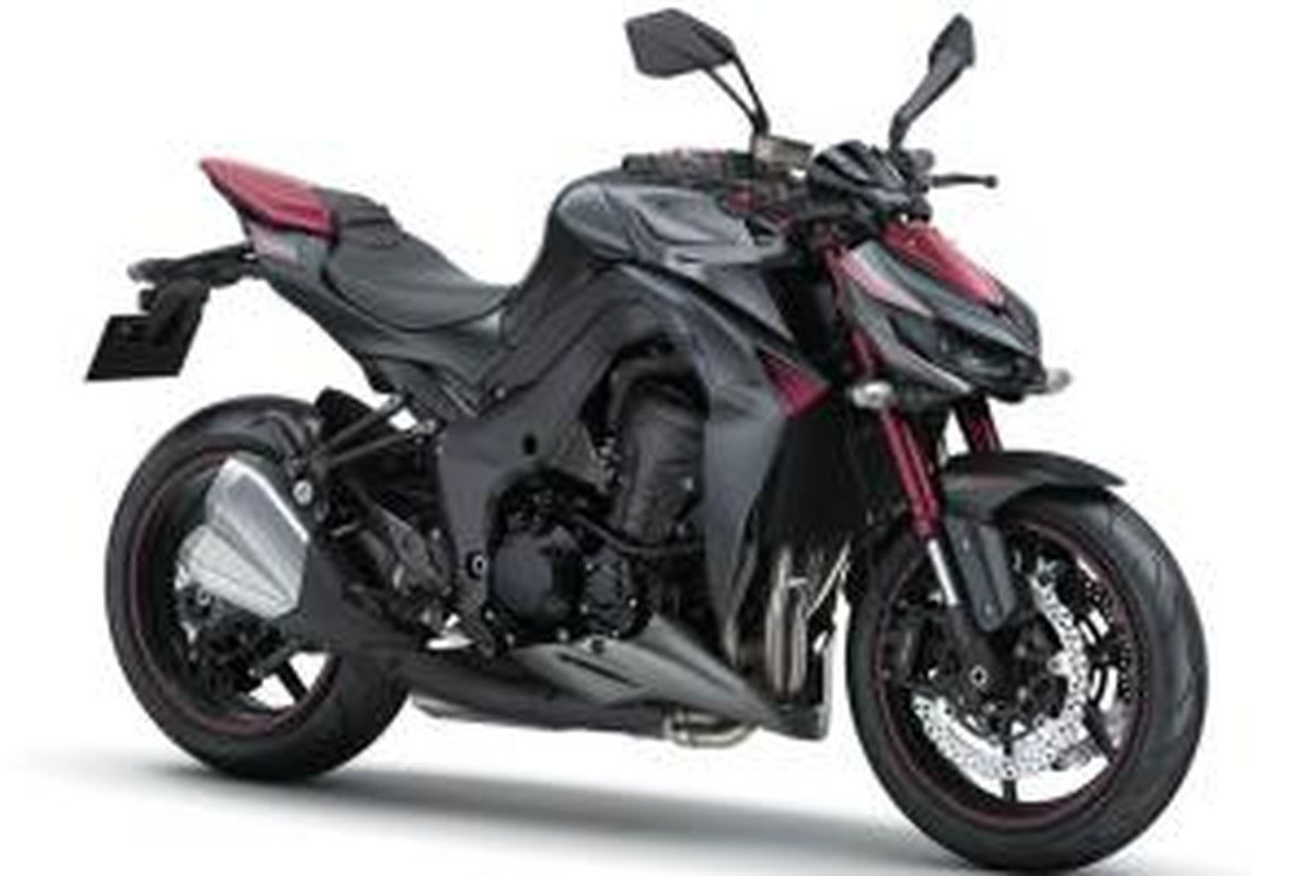 Kawasaki Z1000 model 2016 mendapat warna dan teknologi baru.