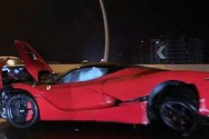 Ferrari Langka Seharga Rp 47 Miliar Hancur Menghantam Tembok