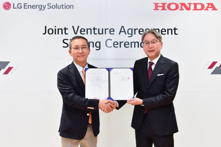 Honda dan LG kolaborasi bangun pabrik baterai mobil listrik