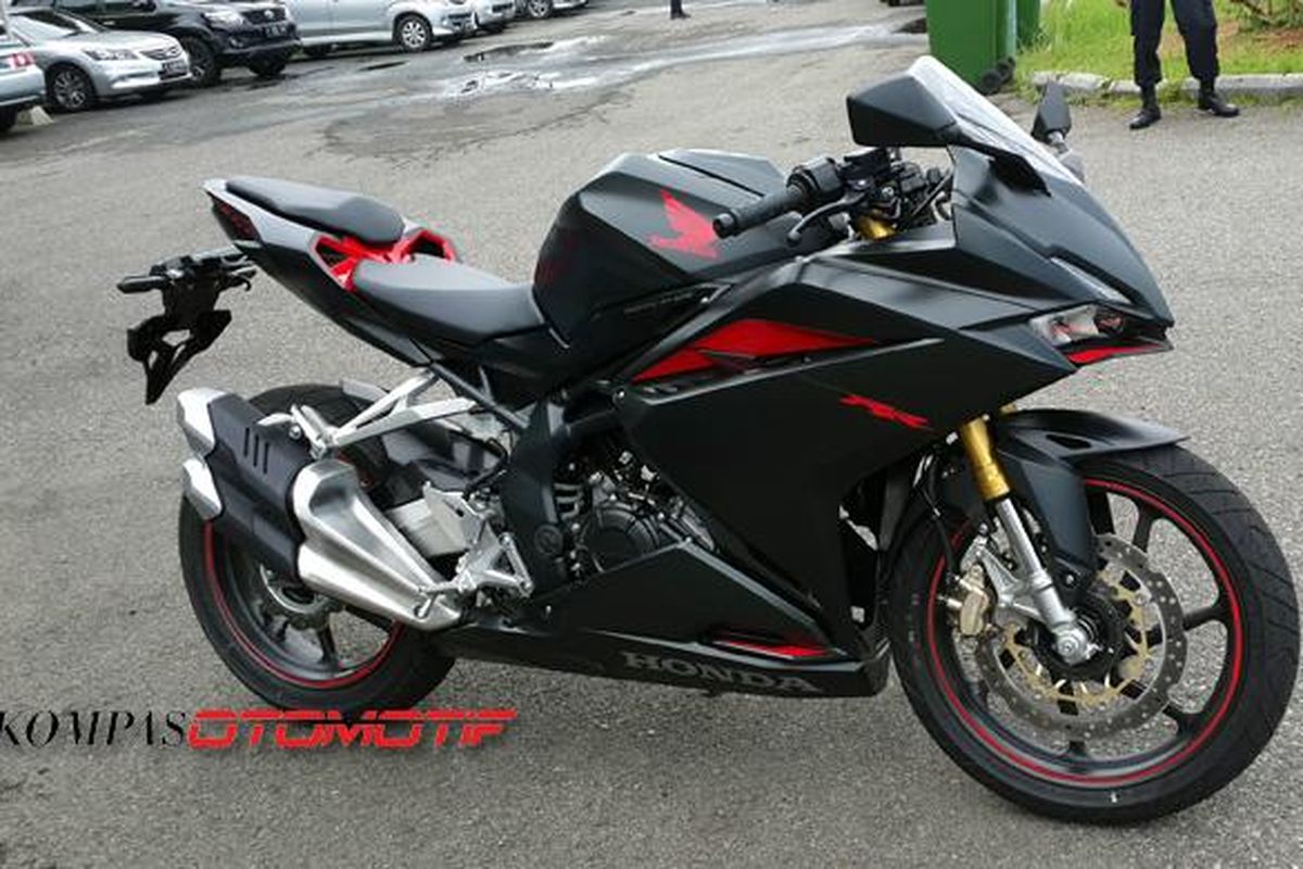 Honda CBR250RR yang akan dites, merupakan prototipe.