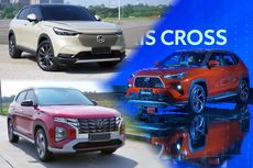 Adu Tenaga Yaris Cross Bensin, Hyundai Creta, dan Honda HR-V