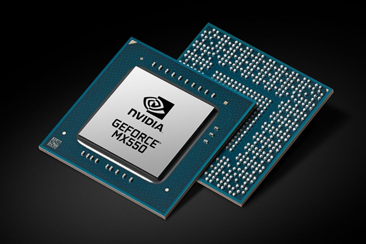 GPU Nvidia GeForce MX550.