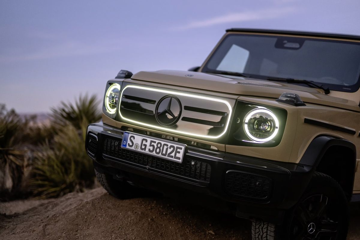 Mercedes-Benz G580 dengan teknologi EQ alias G-Class versi listrik