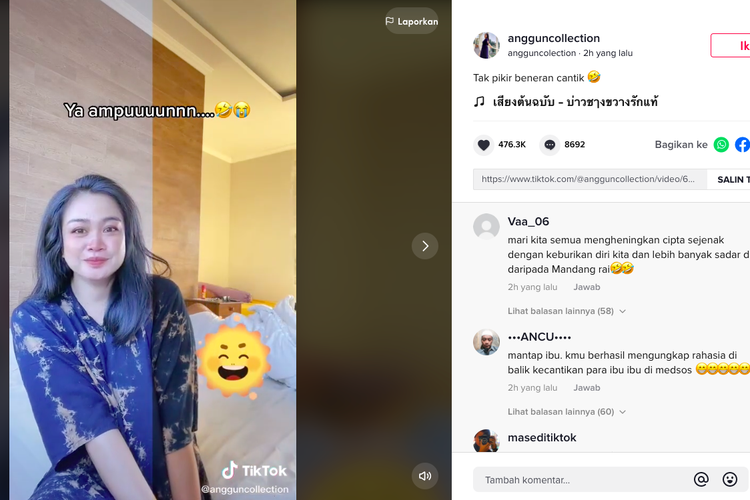 Cara Gunakan Half Filter Yang Viral Di Tiktok Buat Wajah Auto Glowing Halaman All Kompas Com