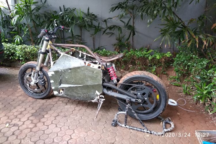 Motor listrik Greta garapan Adi Cahya