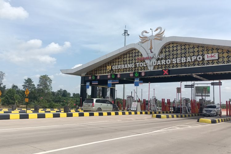 Pintu Tol Sebapo Muaro Jambi Dibuka Sore Ini, Malam Ditutup Lagi