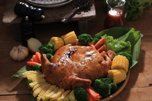 Resep Ayam Kodok Panggang Mengilap, Hidangan Spesial Saat Natal