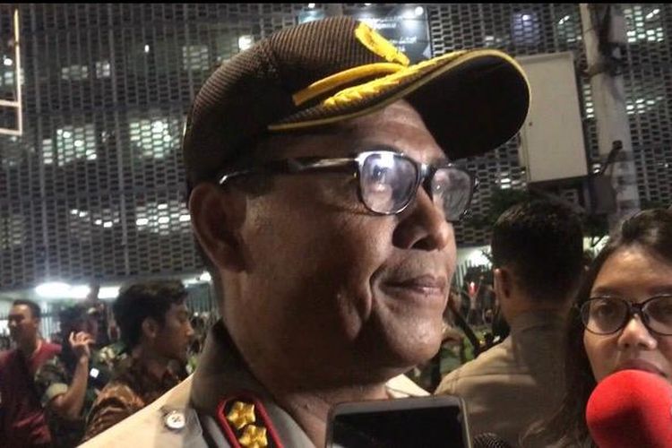 Kabid Humas Polda Metro Jaya, Kombes Pol Argo Yuwono siapkan 50.000 personel untuk aksi esok hari
