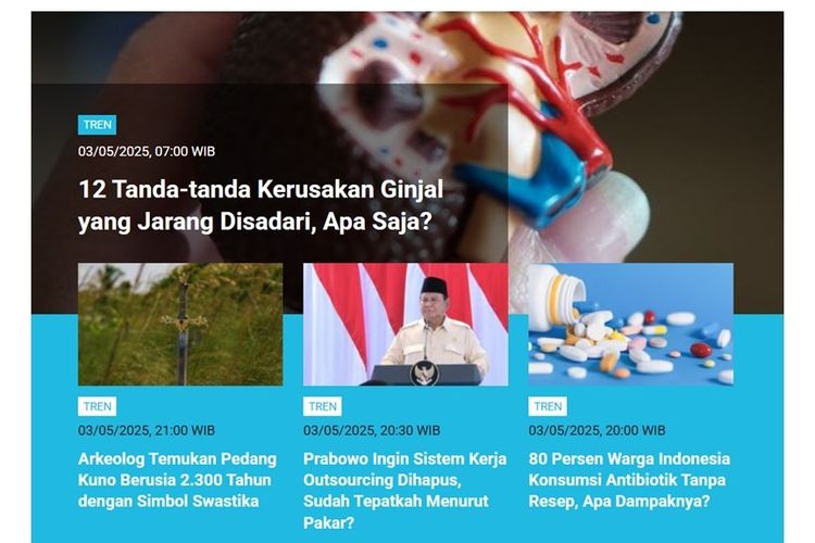 [POPULER TREN] Tanda Kerusakan Ginjal | Makanan yang Bisa Menurunkan Tekanan Darah