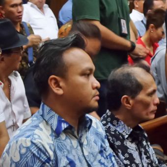 Mantan Direktur PT Murakabi Sejahtera, Irvanto Hendra Pambudi, di Pengadilan Tipikor Jakarta, Kamis (27/4/2017).