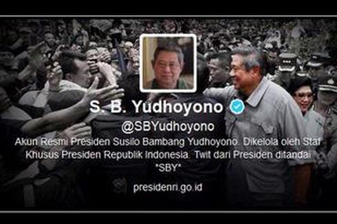 Twitter Resmi Sambut SBY