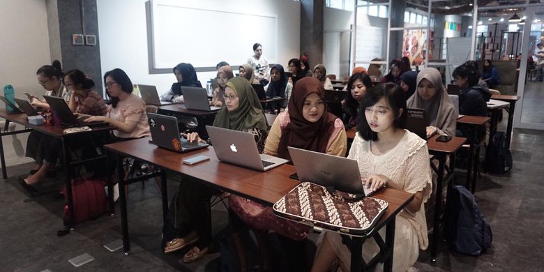 Acara She Loves Data x DQLab yang diadakan di Cikini Jakarta Pusat pada 18 Januari 2020