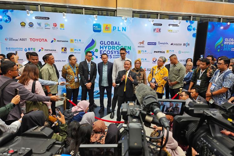 Konverensi pers Global Hydrogen Ecosystem 2025