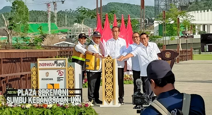 Sumbu Kebangsaan Diresmikan Jokowi, Ini Fasilitas Lengkapnya