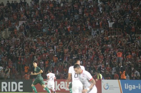 Hasil Liga 1, Persija Menang Telak, Sriwijaya FC Kalah dari Barito