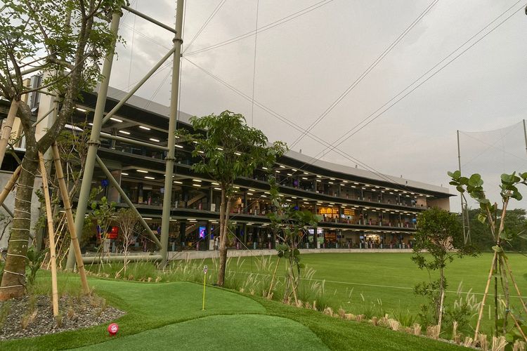 The Range, kawasan golftainment baru di area Damai Indah Golf, Pantai Indah Kapuk, Jakarta Utara. 