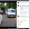 Video Viral Angkot Ditinggal Sopir Makan Bikin Macet Panjang