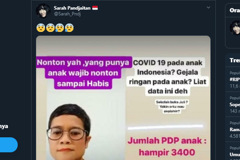 Viral, IDAI Ungkap Data Kasus Covid-19 pada Anak, Ini Penjelasannya