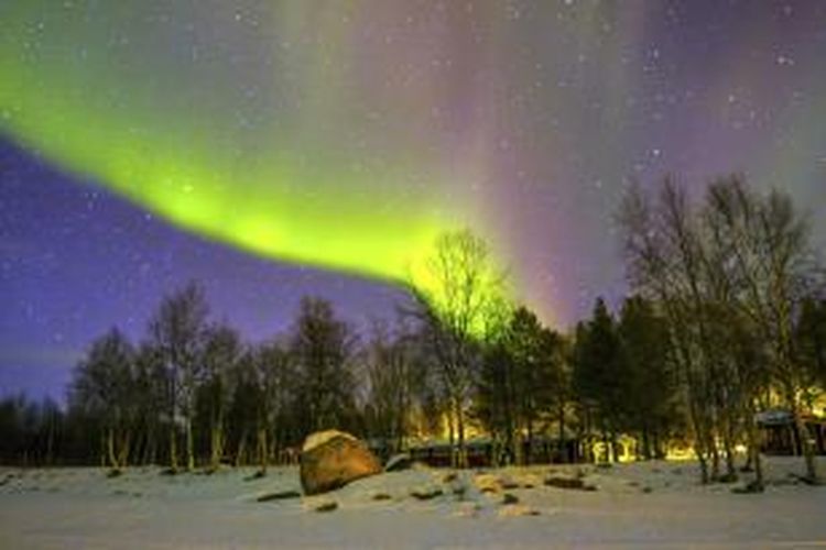 Aurora Borealis di Finlandia