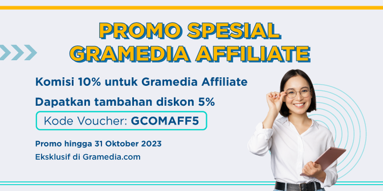 Raih Cuan Jutaan Rupiah bersama Gramedia Affiliate!