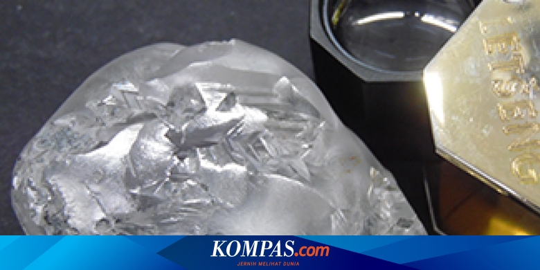 Ditemukan Bongkahan Berlian  442 Karat Seharga Rp 264 Miliar