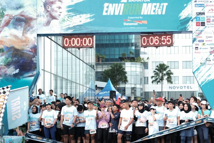 Bank Danamon Dukung Samator EnviRUNment 2.0, Ajak Masyarakat Hidup Sehat dan Peduli Lingkungan